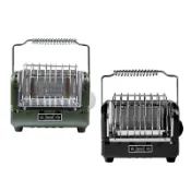 【露營趣】韓國製 HIDEOFF NGH-1200 復古方形暖爐 瓦斯暖爐 卡式 軍事風 迷你取暖爐 露營 野營 機露