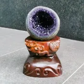 【財神小舖】5A頂級天然烏拉圭紫晶洞 水晶洞 紫水晶 消磁 鎮宅 招財(2.18KG一物一拍)