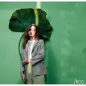 iROO 雙層領經典西裝外套_全新40