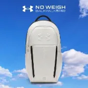 【UNDER ARMOUR】UA 男女同款 No Weigh 無重力後背包_6005747-100(白色)