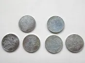 懷舊~~~快打旋風兒童銀行遊戲代幣(代用幣)X6---紀念代幣