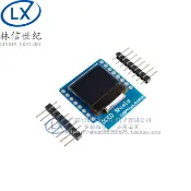 協貿國際日用品生活7館 0.66英寸OLED顯示模塊 液晶屏模塊IIC/I2C接口 FOR D1 MINI