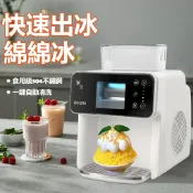 🌞台灣夏季爆款🔥110v雪花冰機 家用雪花冰機 綿綿製冰機 全自動雪花冰機 家用冰淇淋機 刨冰機 營業用刨冰機 沙冰