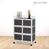 【米朵Miduo】強化玻璃鋁架 六門鋁櫃 鋁合金活動置物櫃(寬83X深43X高110公分)