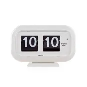 【TWEMCO】QT-35 翻頁鐘 時鐘 桌放 壁掛兩用(共2色)
