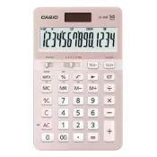(店+)【CASIO 卡西歐】14位數雙電源頂級商用計算機/櫻花限定版JS-40B-PK