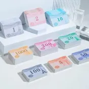 【熱賣】麻將館籌碼卡棋牌室加厚磨砂籌碼卡片娛樂代幣積分卡牌子