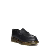Dr. Martens 馬汀 Penton 光滑皮革樂福鞋黑色女士