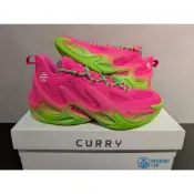 【Curry 13】UA 末代簽名鞋 絕版科技 桃綠 派大星 動畫山羊巔峰 實戰橡膠版 《贈貼紙》6015002-694