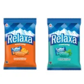 印尼 relaxa薄荷糖 橘子糖 125g