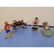 《鑫荷屋》現貨  日本購回 日版 拆擺品  無盒 航海王 海賊王  必殺技5 魯夫 黑裙培羅娜  基德 喬巴