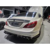 賓士W218 CLS63AMG後保桿專用R牌後下巴煞車燈款