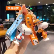 熱銷優選♥新款卡通吊飾 娃娃機鑰匙扣批發 可愛女生包包吊飾 汽車矽膠鑰匙圈 時尚背包掛飾