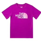  【The North Face】兒童 FLASHDRY吸濕透氣短袖圓領T恤.亞洲版型.休閒衫.運動上衣(81NF-LV1 紫色)