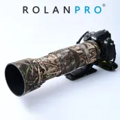 適用於 尼康AF-S 200-500mm F5.6E 防水材質鏡頭炮衣ROLANPRO若蘭炮衣