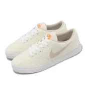 NIKE 耐吉 滑板鞋 SB Check CNVS GS 女鞋 大童鞋 米白 帆布 低筒 休閒鞋 FQ6862-111