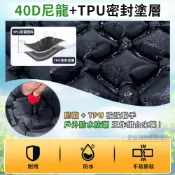【台灣現貨💕可拼接】自動充氣床墊 車用床墊 加厚8cm 防潮地墊 帳篷墊 野營墊 充氣睡墊 露營 登山床墊 按壓充氣床墊