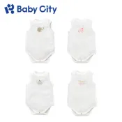 【Baby City 娃娃城】天絲無袖活肩連身衣(4款／刺蝟、兔子、無尾熊、貓咪)