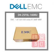 DELL EMC D4-2SFXL-1600U 1.6T SAS SSD unity XT 380F 680F硬碟