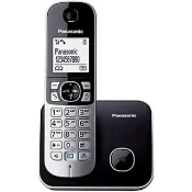 【Panasonic 國際牌】DECT 節能數位無線電話-極致黑(KX-TG6811)
