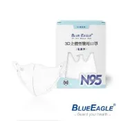 藍鷹牌 雲朵白 N95兒童水針布3D立體醫用口罩 50片x1盒