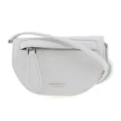【DOKODEMO】二手 Burberry Olympia 迷你肩背包，義大利製造，白色皮革，斜背包，磁扣，女款