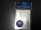 大眾*全透明卡套-全透明 卡套100張(66*93mm-第3層 薄)遊戲王偶像學園 