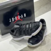 ☆CHIN代購☆Air Jordan 11 Low GS  72-10 黑白 漆皮 籃球鞋 女款 528896-001