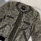 Juicy Couture 金蔥金鍊短版造型外套