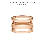 Daniel Wellington DW 戒指 Elan 永恆摯愛三環戒指玫瑰金