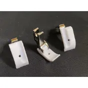 台灣製 工業用 縫紉機 平車 仿工業用 塑膠 包繩 壓腳 壓布腳 防水布 皮革 T69RH T69LH 新輝針車
