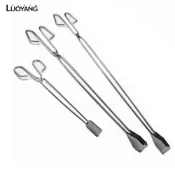 洛陽牡丹 不鏽鋼垃圾鉗子 電鍍環衛垃圾夾 拾物夾 撿垃圾夾子 燒烤
