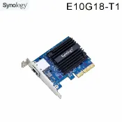 驛家3C SHOP 【含稅公司貨】Synology群暉 E10G18-T1 單埠網路卡 10GbE RJ-45 PCIe擴充卡 支援2.5G