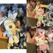 （現貨）HJ Japan🇯🇵代購 大阪環球影城 復活節商品 玩偶 吊飾 史努比 Kitty moppy