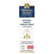 【iHerb】Manuka Health, 含蜂膠麥盧卡蜂蜜喉部噴霧，MGO 400+，0.67 液量盎司