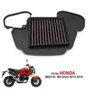適用於本田MSX125 GROM125小猴子 高流量空濾 空氣濾芯風格濾清器