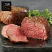 【yesgogogo 即食購】【勝崎生鮮】美國安格斯黑牛濕式熟成小菲力牛排3包組(180公克/1~2塊)