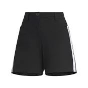 (店+)【adidas 愛迪達】KD7213 adidas 3-Stripes 高爾夫提花條紋中腰休閒短褲 女款