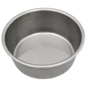 2號半白鐵中碗不鏽鋼430狗碗盆/中型犬餵食碗/飼料碗/白鐵碗，碗耐摔耐咬好清洗 佳恩寵物