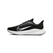 (店+)【NIKE 耐吉】CJ0291-005 Nike Zoom Winflo 7 日常訓練 專業 網布織物防滑耐磨透氣 低幫 Air Zoom 休閒訓練跑步鞋 男款 黑白 nike男鞋 男運動鞋