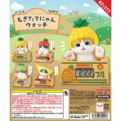 【日本進口】【貓福珊迪 mofusand】 水果造型紙箱時鐘(扭蛋)(全四款) newii