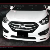 現代 HYUNDAI IX35 前下巴 空力套件 10 11 12 13 14