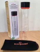 【生活用品】Black Hammer / 義大利 Drink Me 系列耐熱玻璃水瓶 - 475ml 附布套 / 冷熱