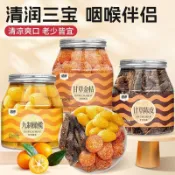 HanNaMiChan 甘草金桔子九制橄欖甘草陳皮零食休閒零食小零食蜜餞果脯果乾