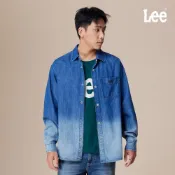 Lee 漸層長袖牛仔襯衫 男 LB608001957