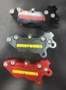 誠一機研 板井 CNC切銷鍛造對向四活塞卡鉗 改裝 煞車卡鉗 FORCE 155 SMAX DRG 雷霆S G5 彪虎