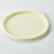喜挖2店 【此商品為2入組】緣福圓形餐盒蓋防漏保鮮蓋防塵碗蓋微波爐自封密封蓋子冰箱塑膠蓋