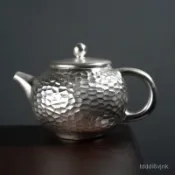 【999 鎏銀茶壺 茶具 全套 一整套 主人杯 禮盒裝 陶瓷 鎏銀 品茗杯 聞香杯 汝窯茶具 陶瓷茶壺 陶瓷杯 茶壺 陶