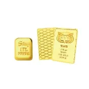 【Shiny 炫麗】金條1兩 平裝/咕咕二選一(金重：1台兩 37.5克)