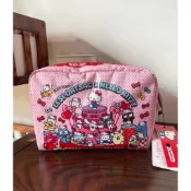 《現》25年新款Hello Kitty x LeSportsac 50週年合作限定/化妝包